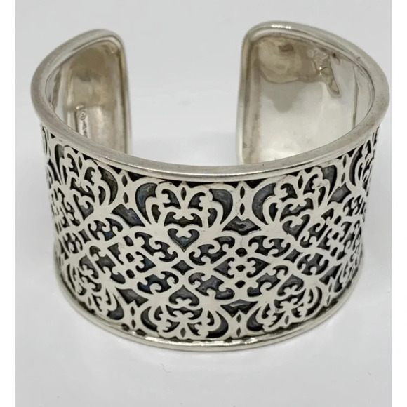 Silpada Sterling Silver Intricate Filigree Cuff - Picture 2 of 4